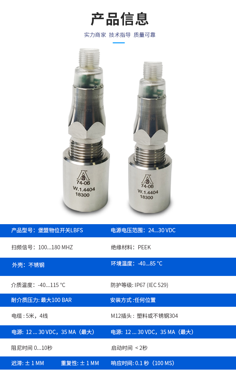 物位開關LBFS (2)